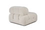 Atelier Del Sofa Sofá 1 Plaza Beige 95x95x75 cm